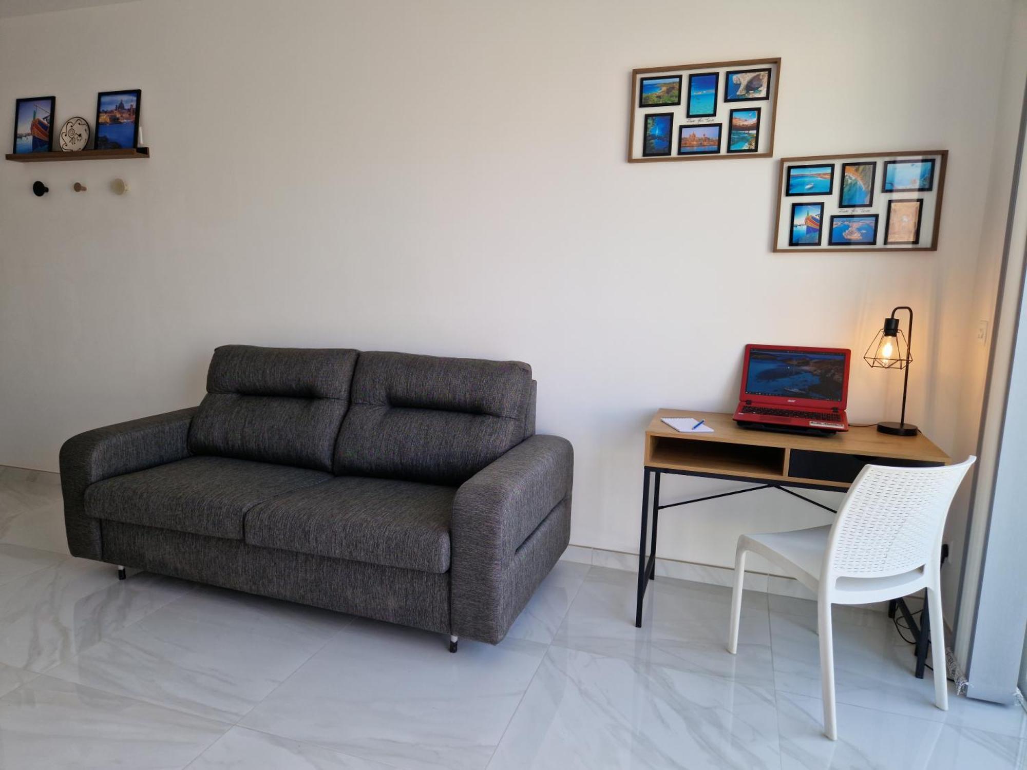 Sea View New Penthouse Terrace & Garage Parking Apartment St. Paul's Bay Luaran gambar